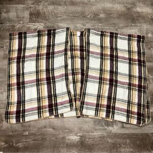 Woolrich Plaid Shawl One Size